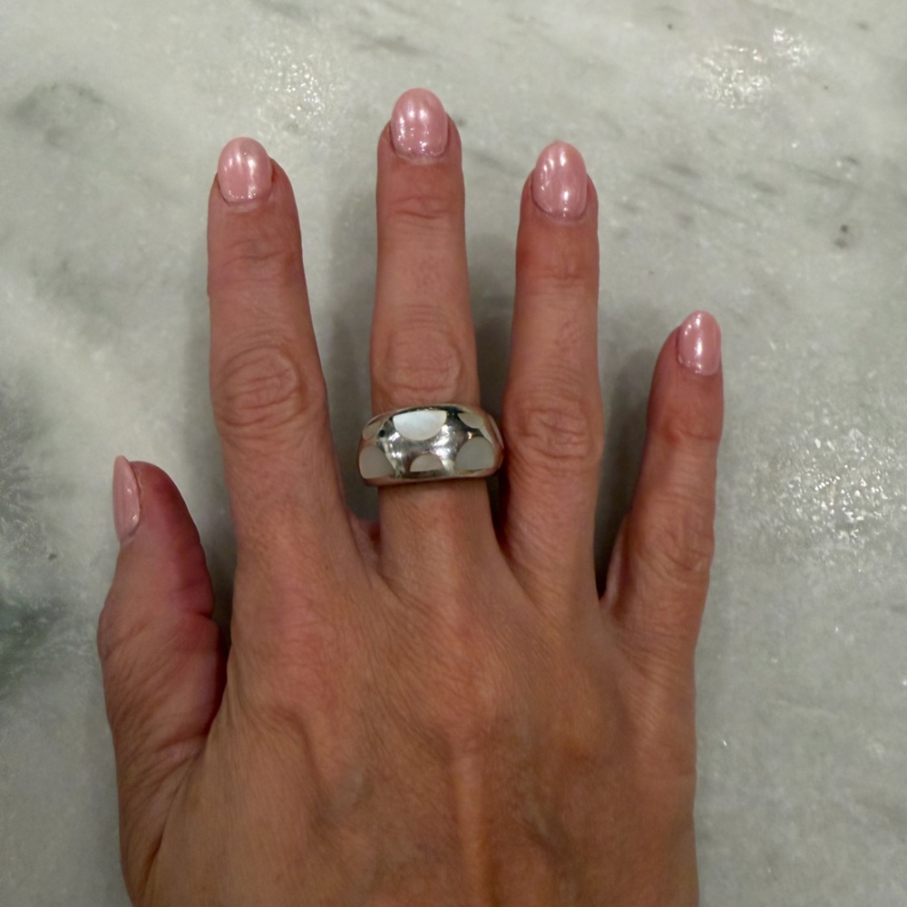 Silver Statement Ring - image 1